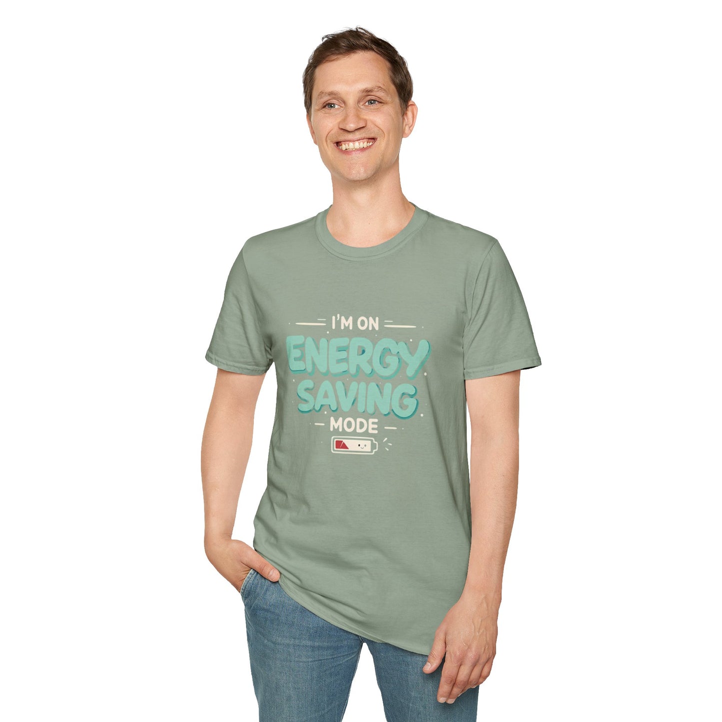 Power Down: Energy Saving Mode Activated T-Shirt