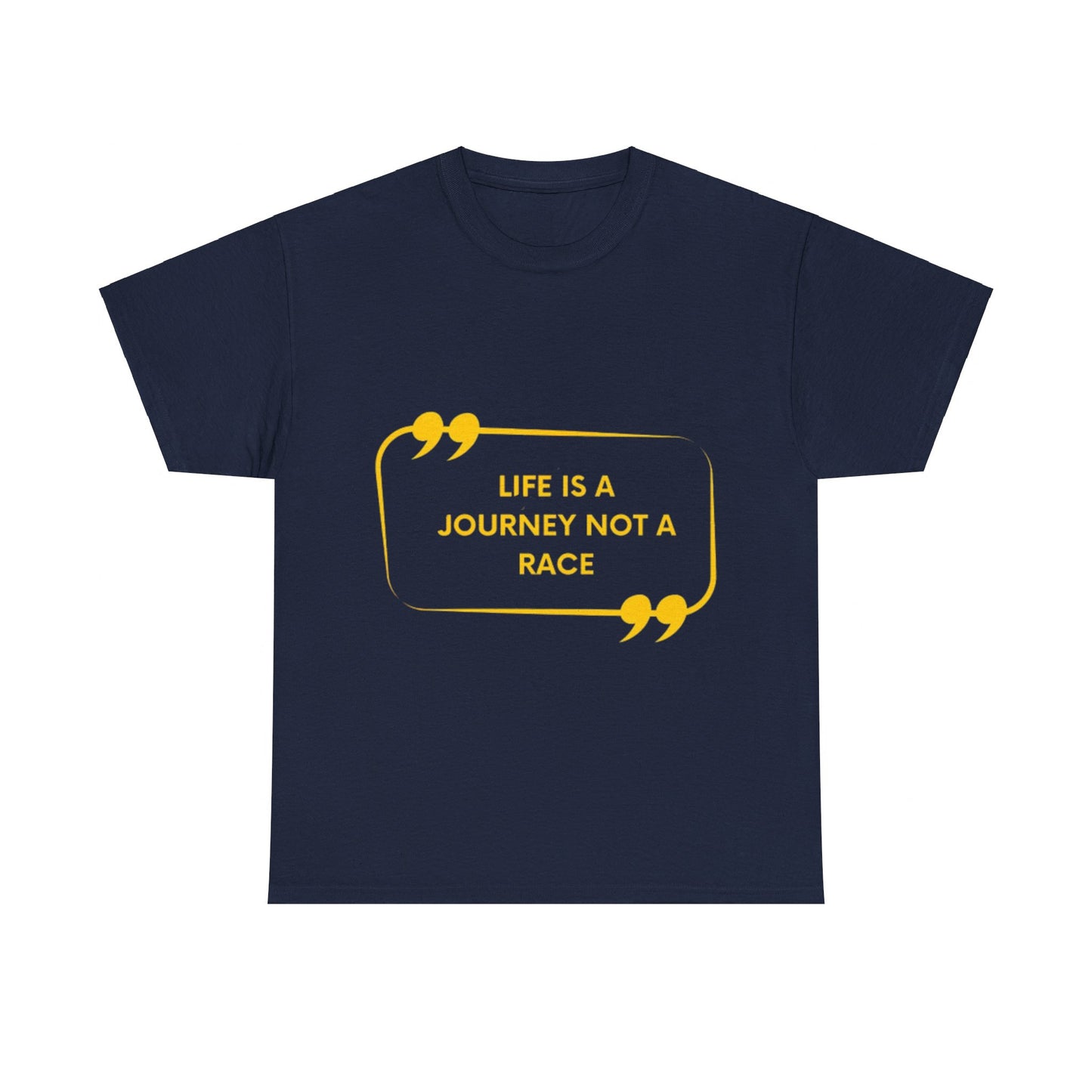 Life is a journey Unisex Heavy Cotton Tee