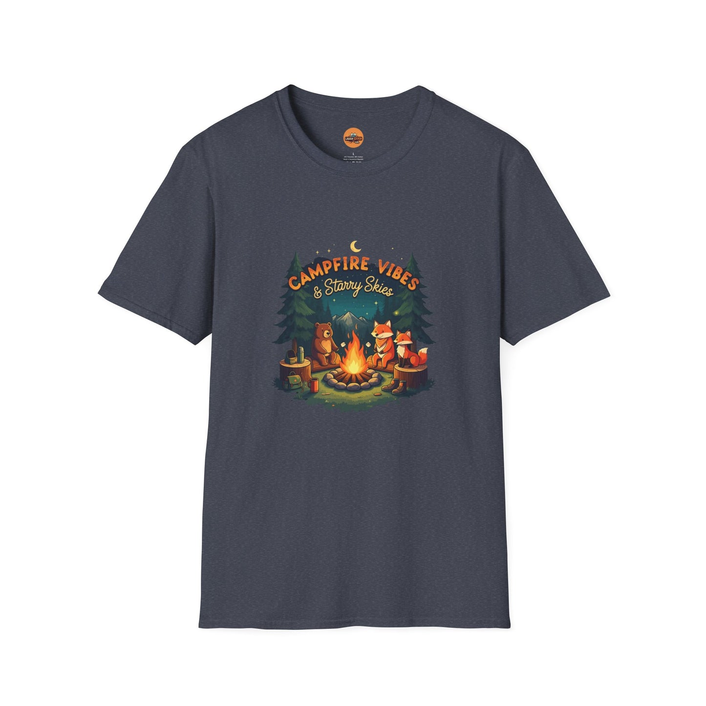 Fireside Fun: Campfire & Starry Skies Tee
