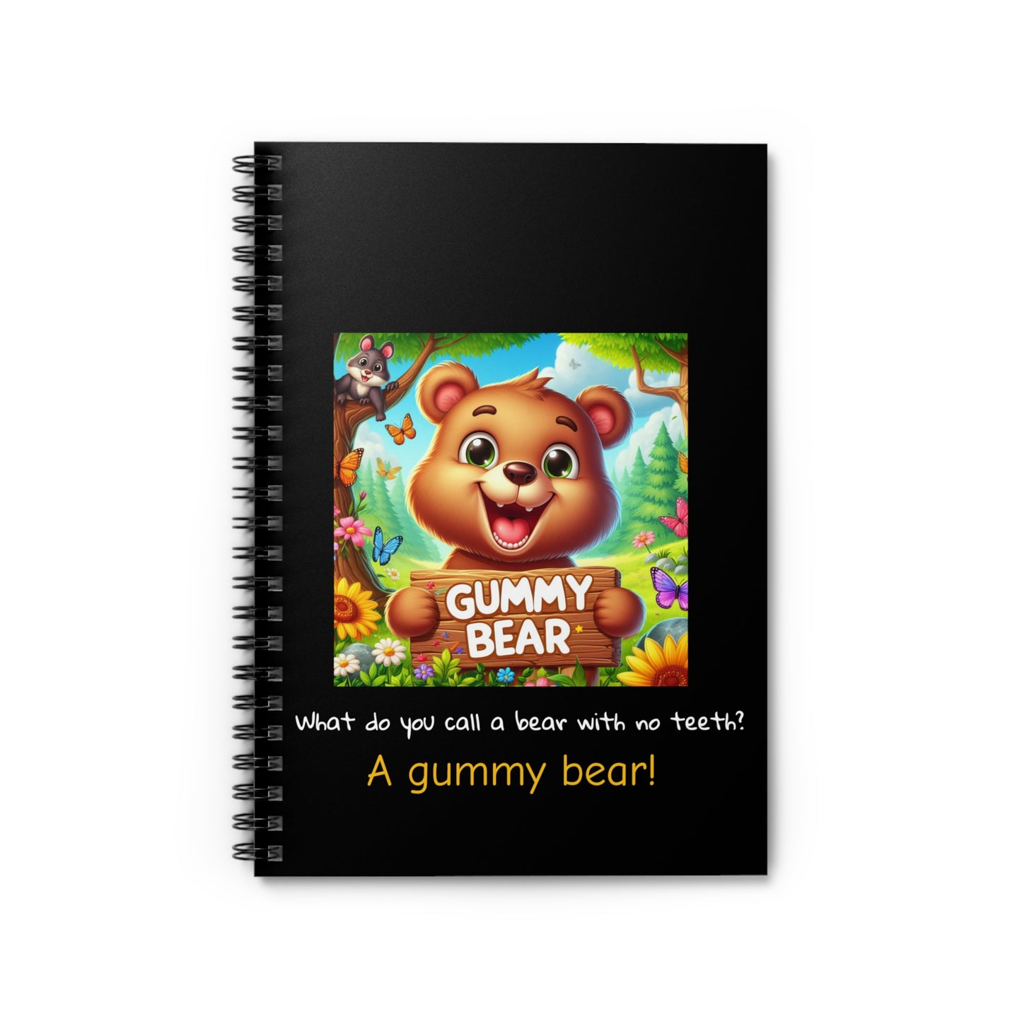 Giggle Pages: Fun & Jokes Notebooks - Gummy Bear