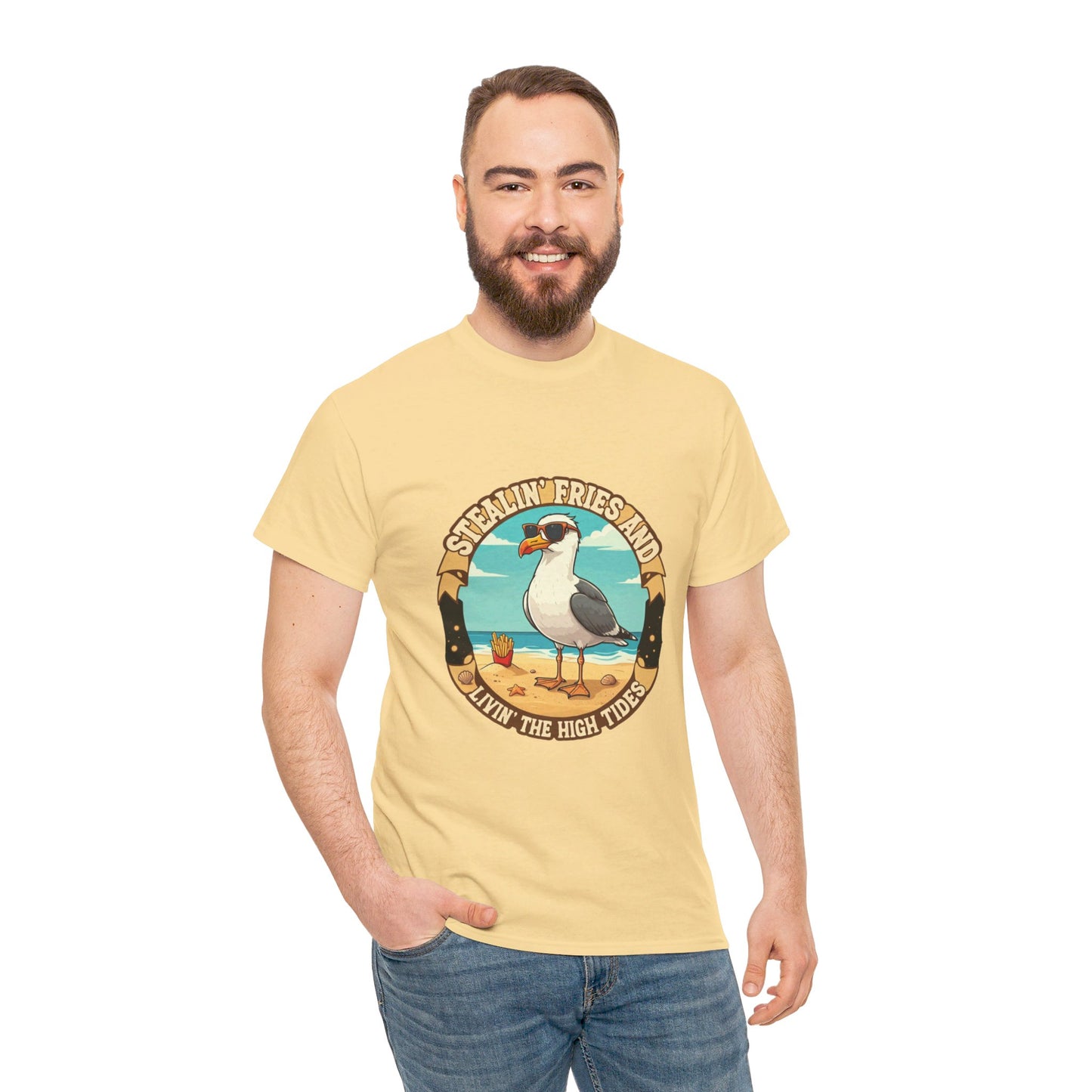 Beach Bandit: Fries and Tides Tee