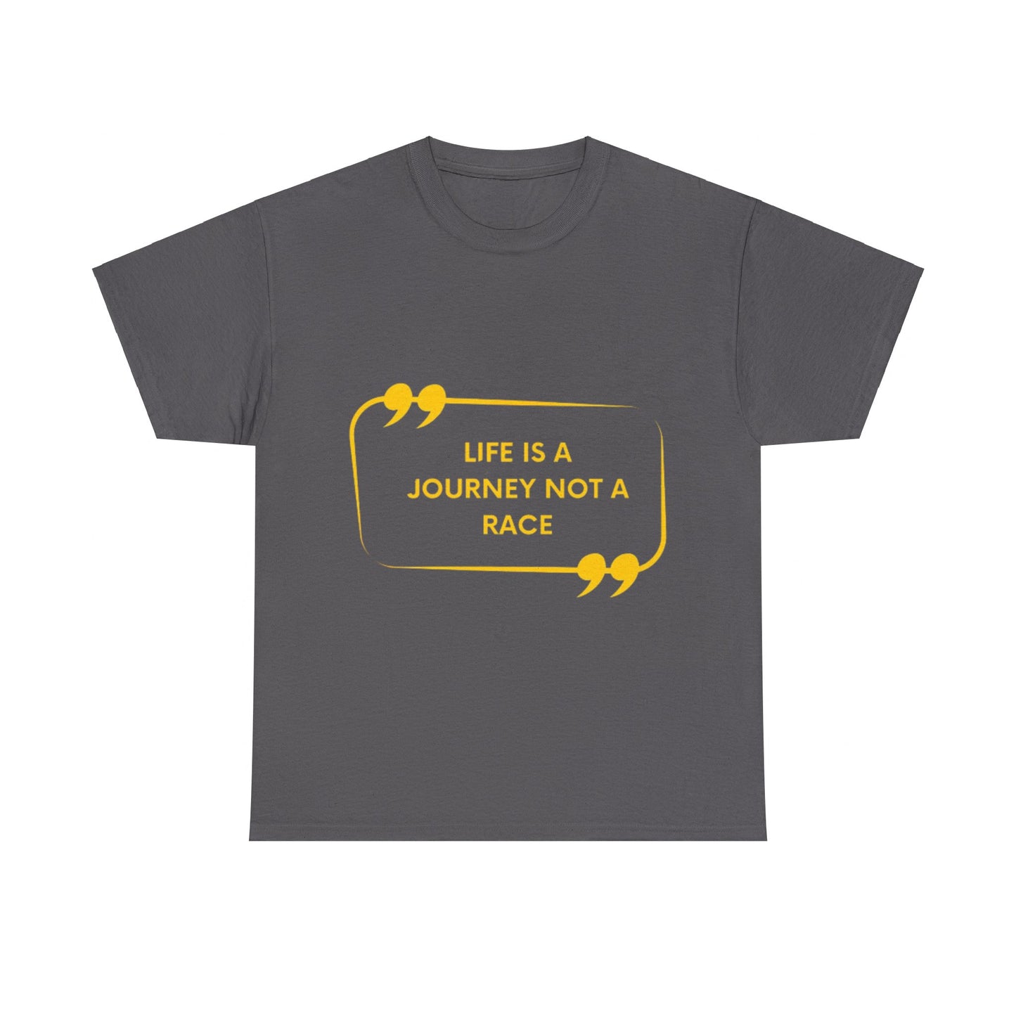 Life is a journey Unisex Heavy Cotton Tee