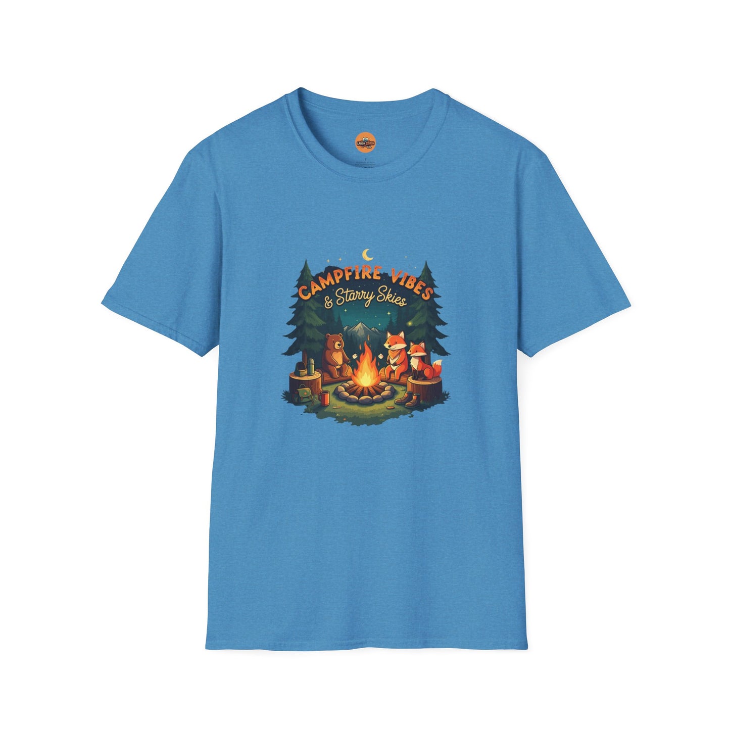 Fireside Fun: Campfire & Starry Skies Tee