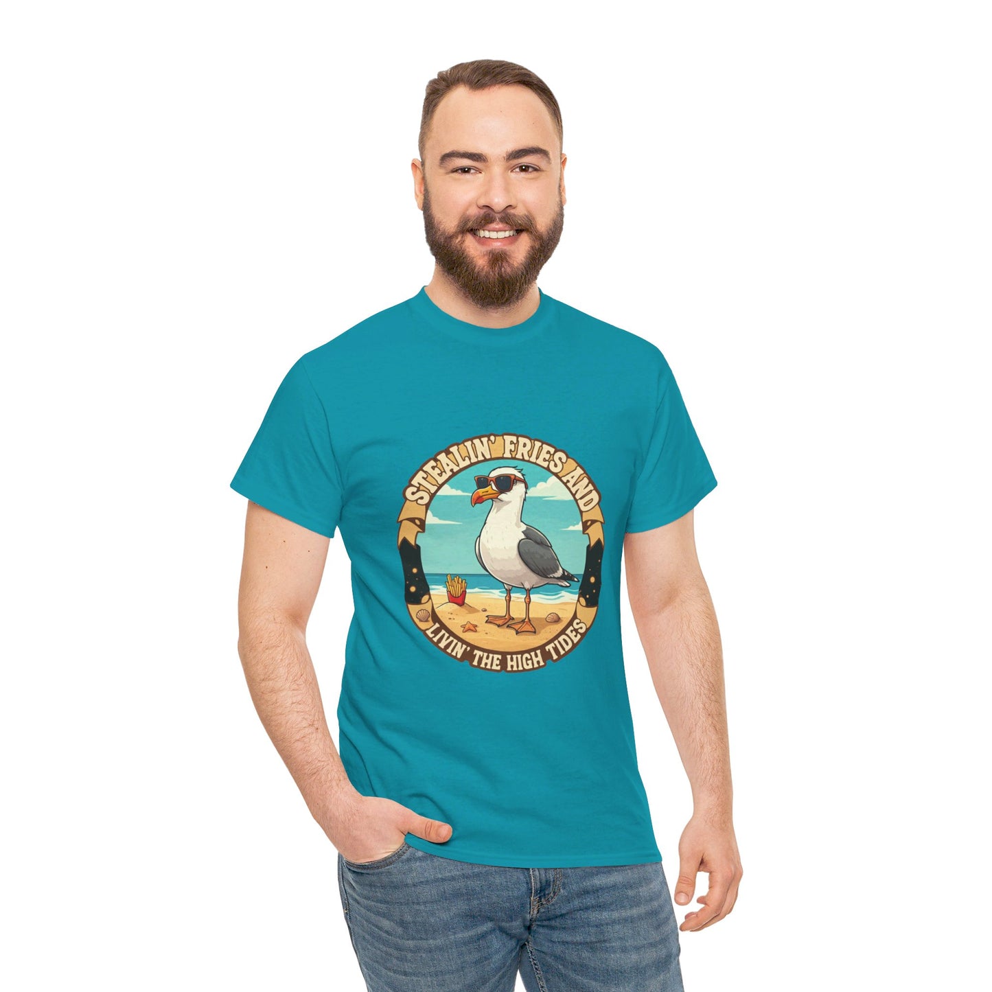 Beach Bandit: Fries and Tides Tee