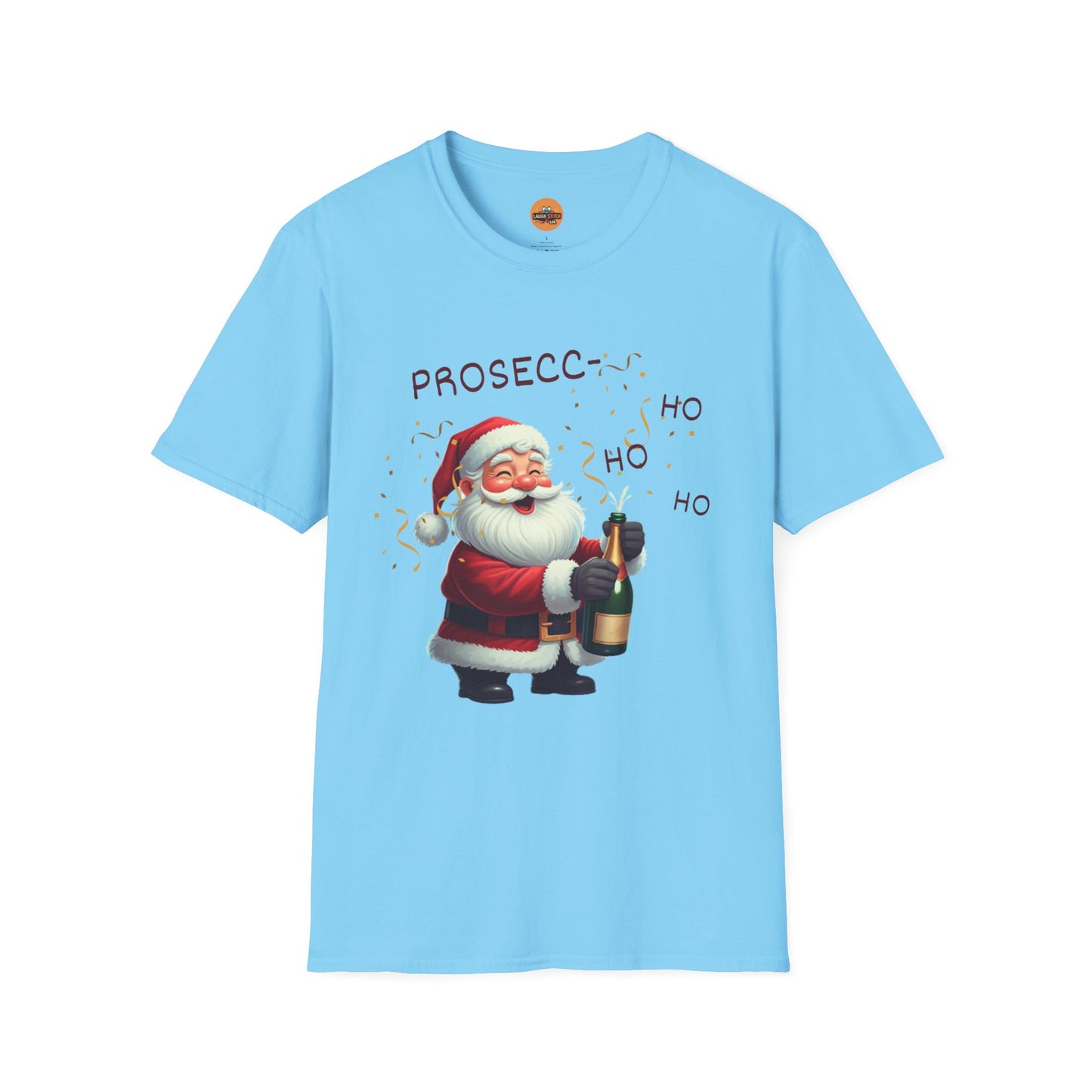 Prosecco-ho-ho-ho: Santa’s Bubbly Celebration T-Shirt