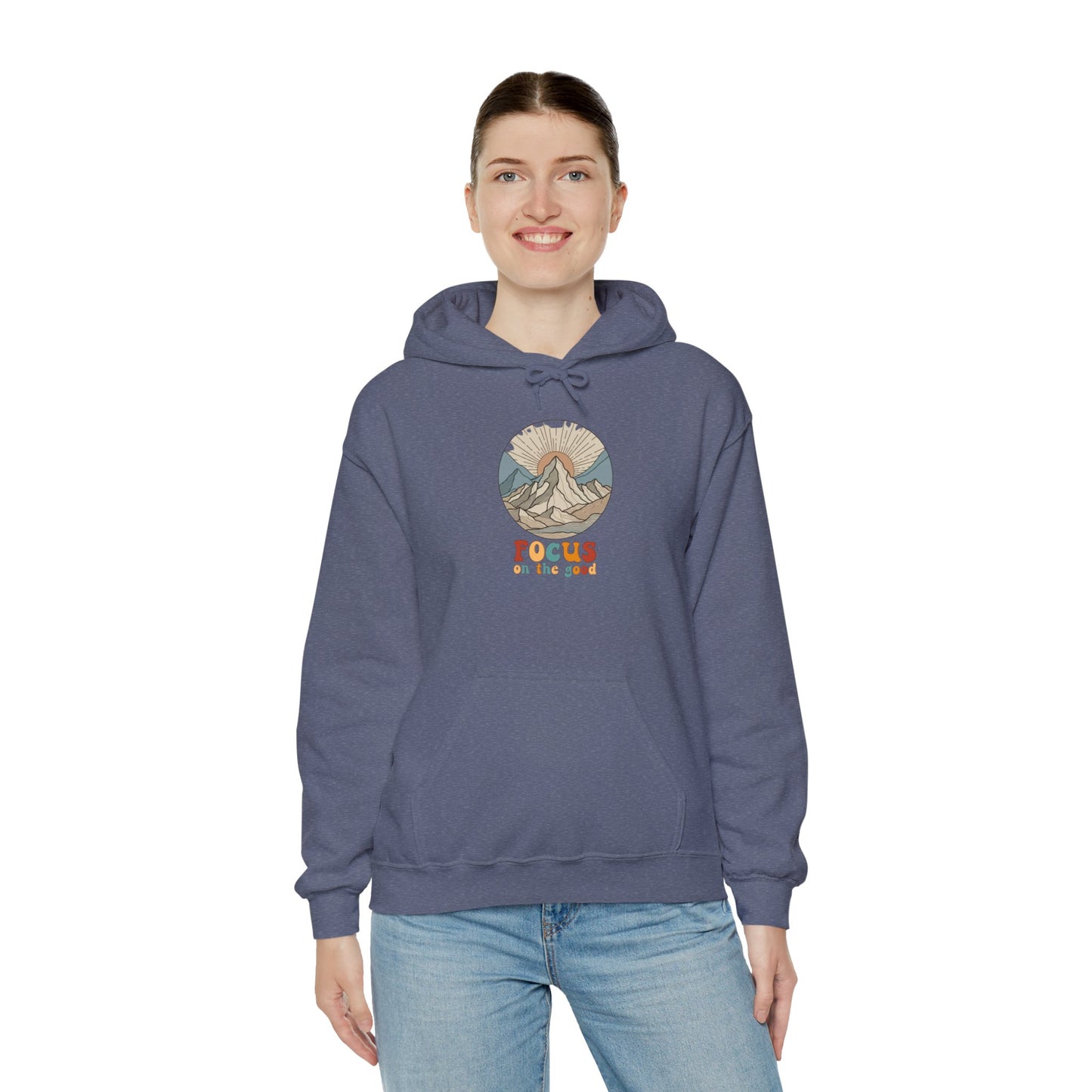 Positive Peaks: Focus on the Good Hoodie