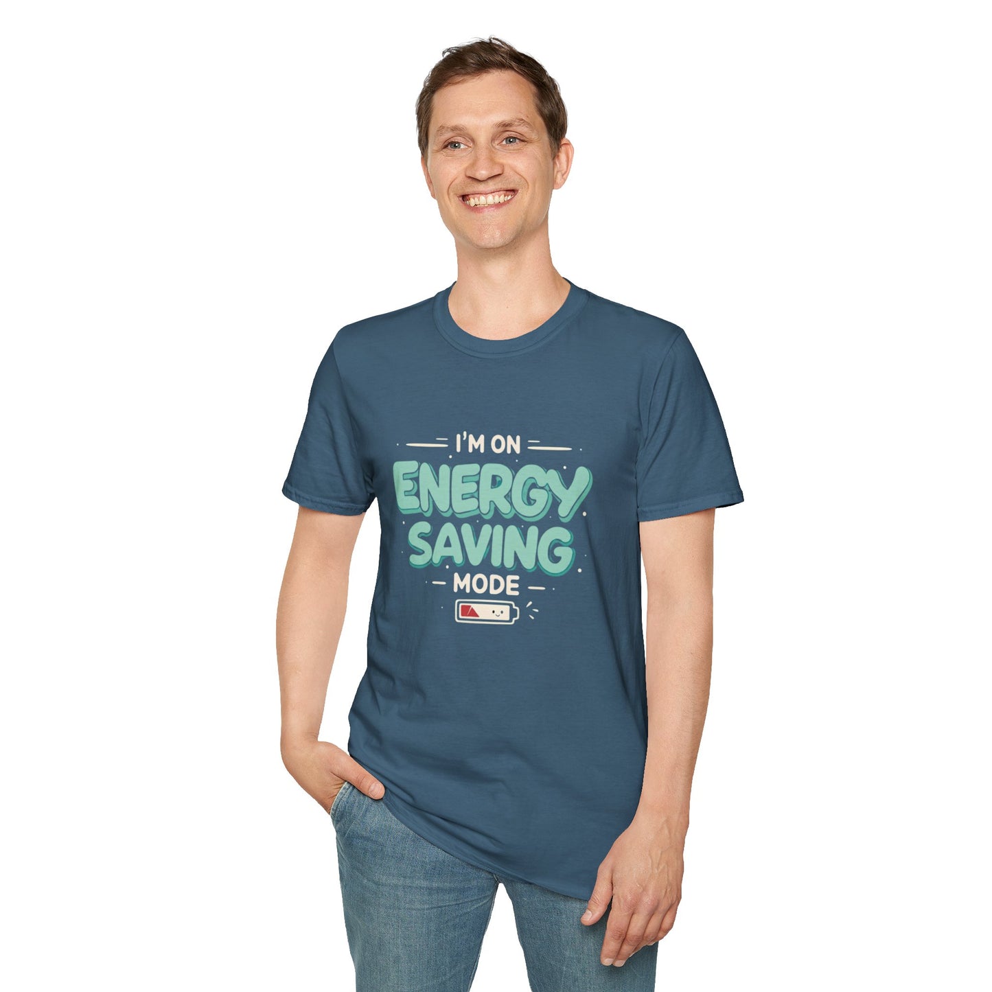 Power Down: Energy Saving Mode Activated T-Shirt