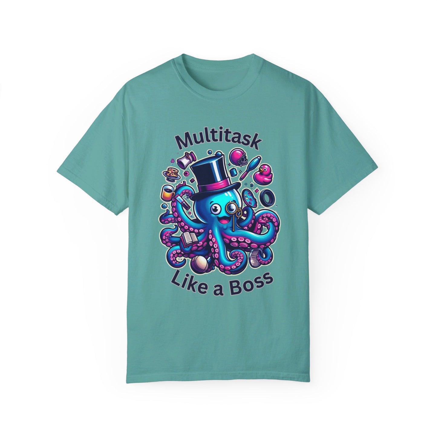 Boss Mode: Octopus Multitasker T-Shirt