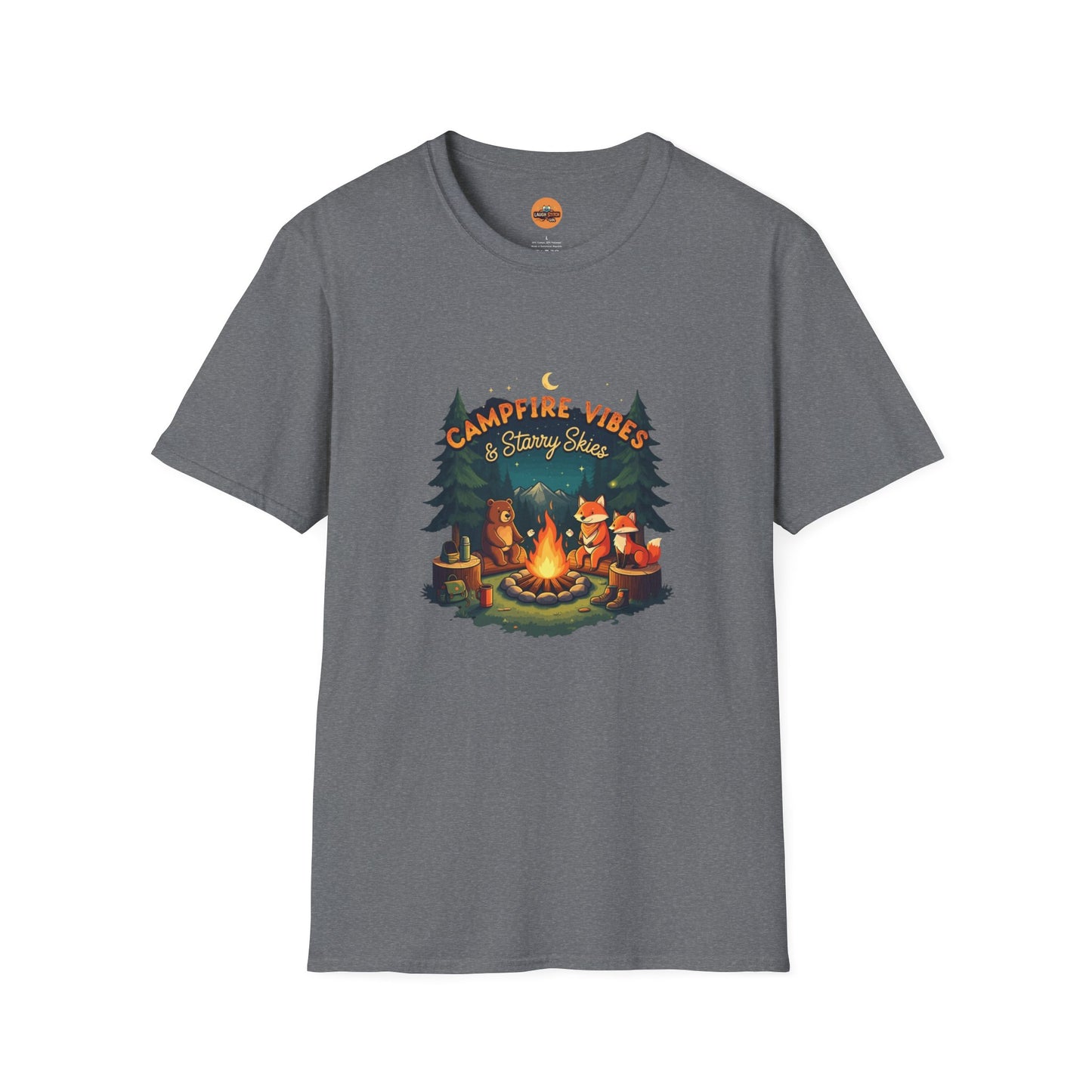 Fireside Fun: Campfire & Starry Skies Tee