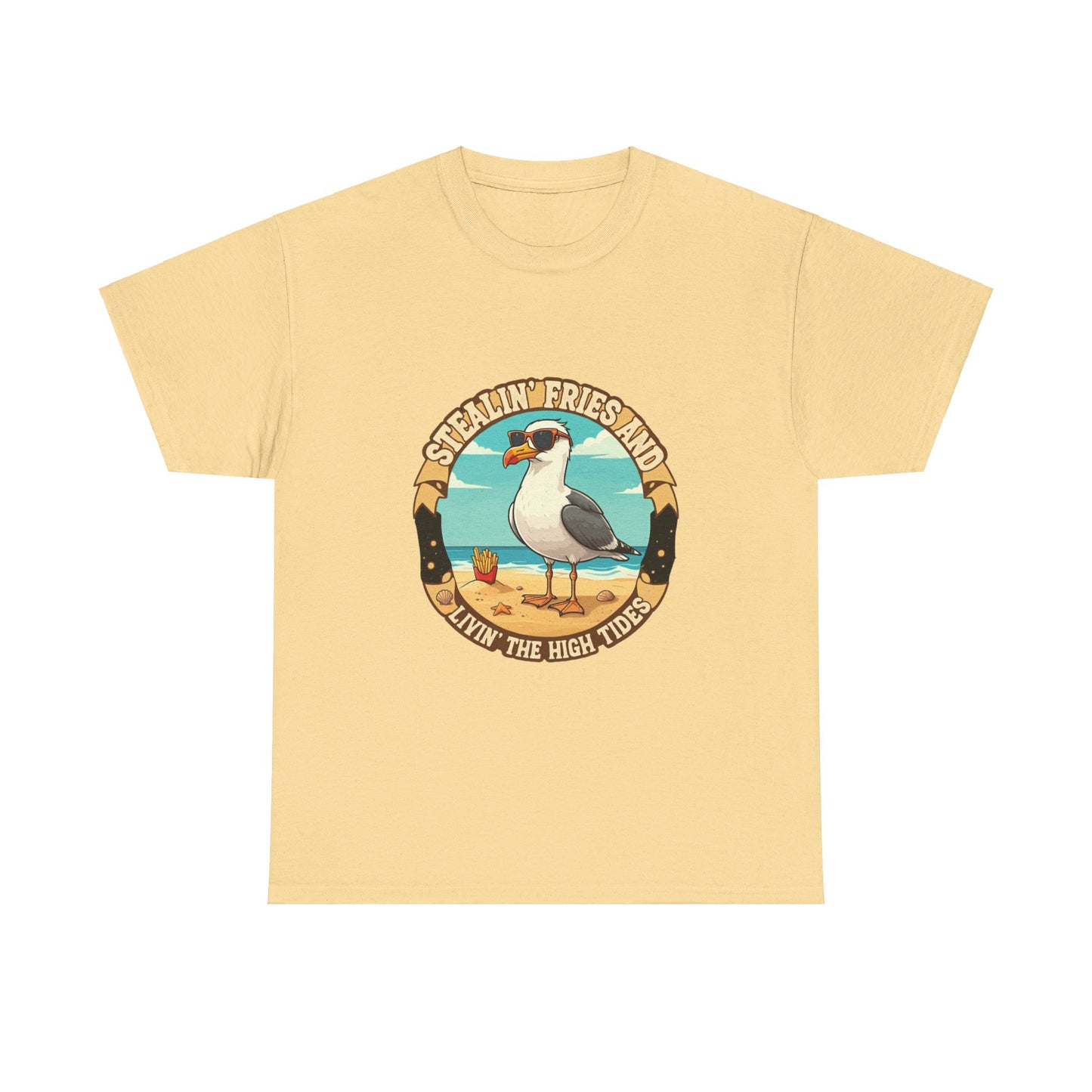 Beach Bandit: Fries and Tides Tee