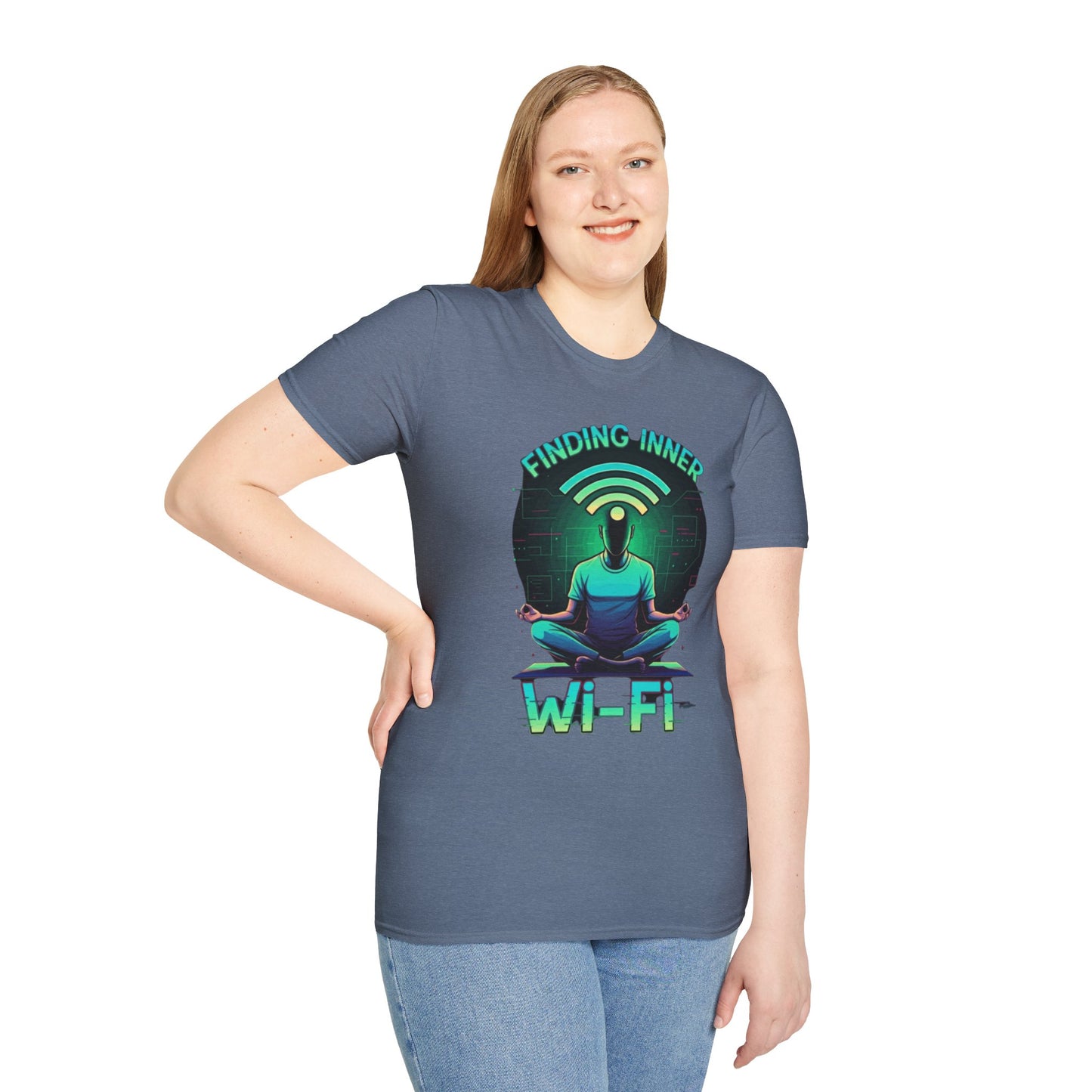 Zen Connection: Finding Inner Wi-Fi T-Shirt