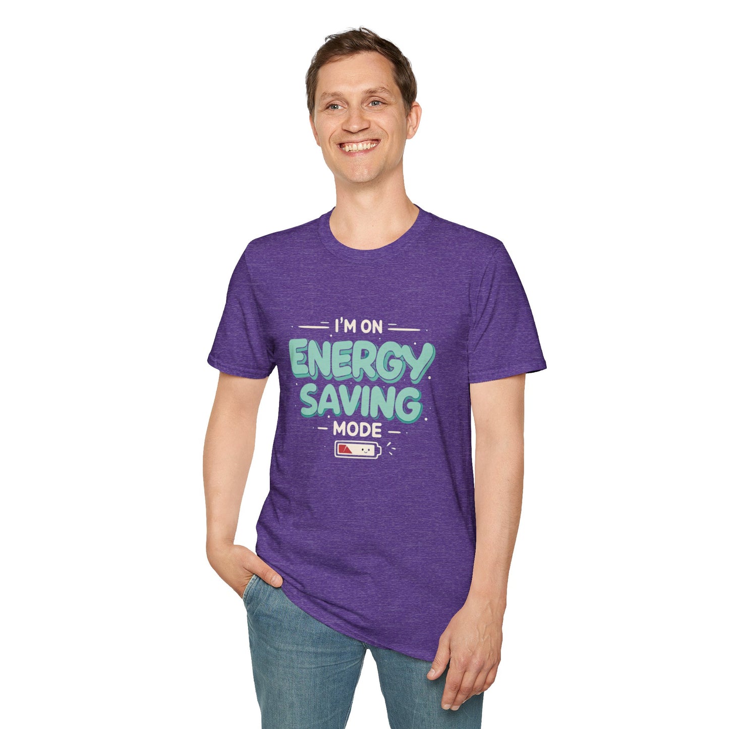 Power Down: Energy Saving Mode Activated T-Shirt