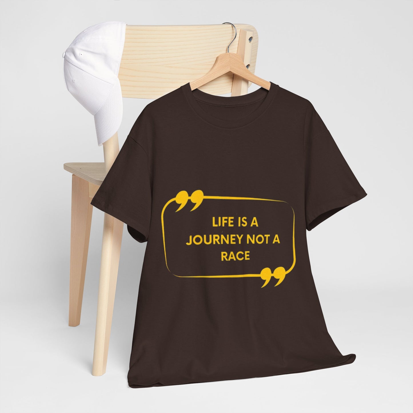 Life is a journey Unisex Heavy Cotton Tee