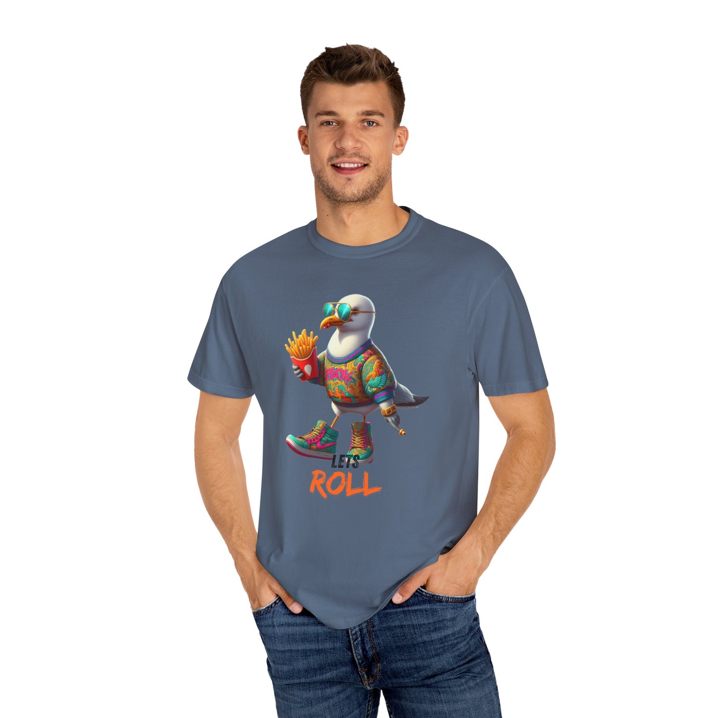 Fry Flock: Chill Seagull Shirt