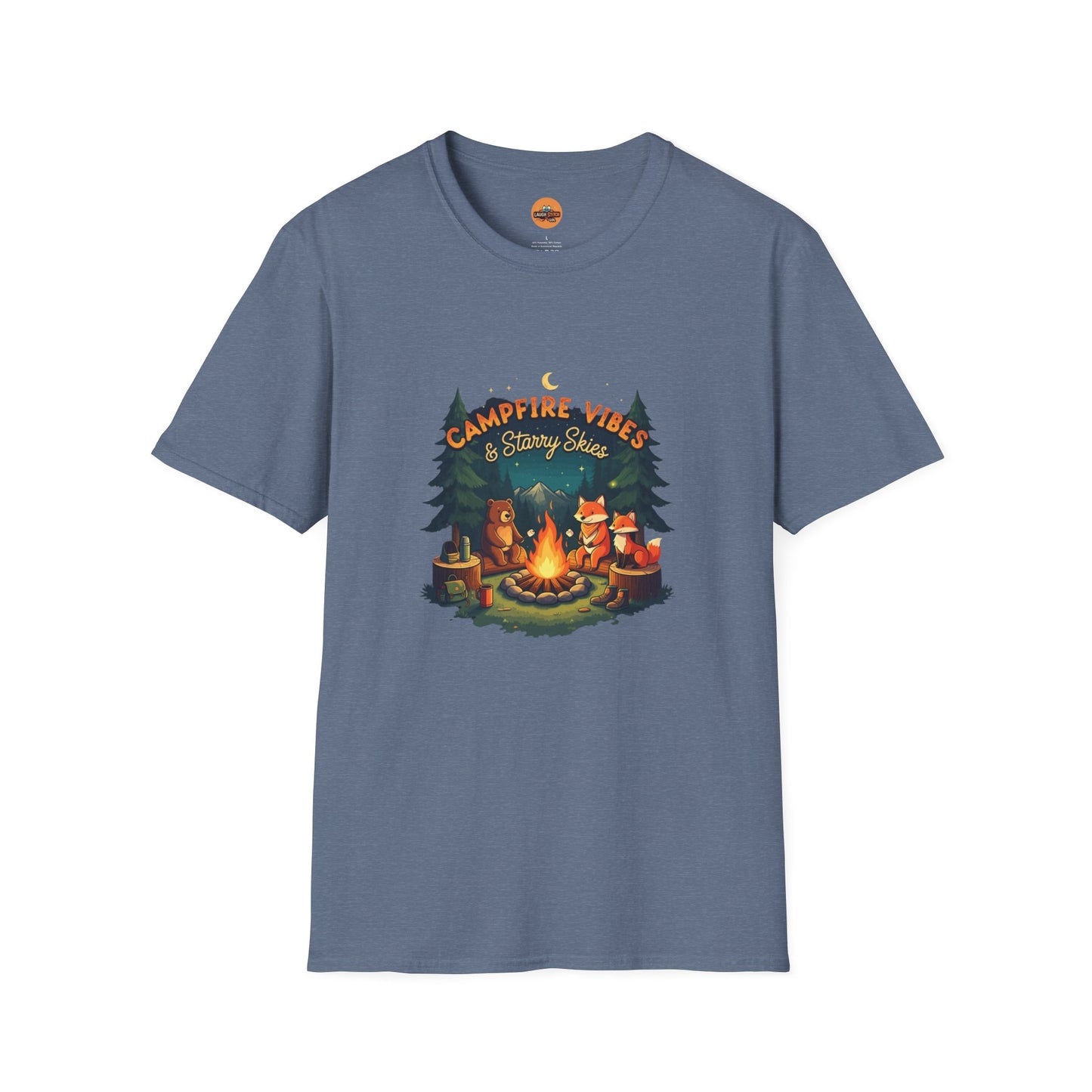 Fireside Fun: Campfire & Starry Skies Tee