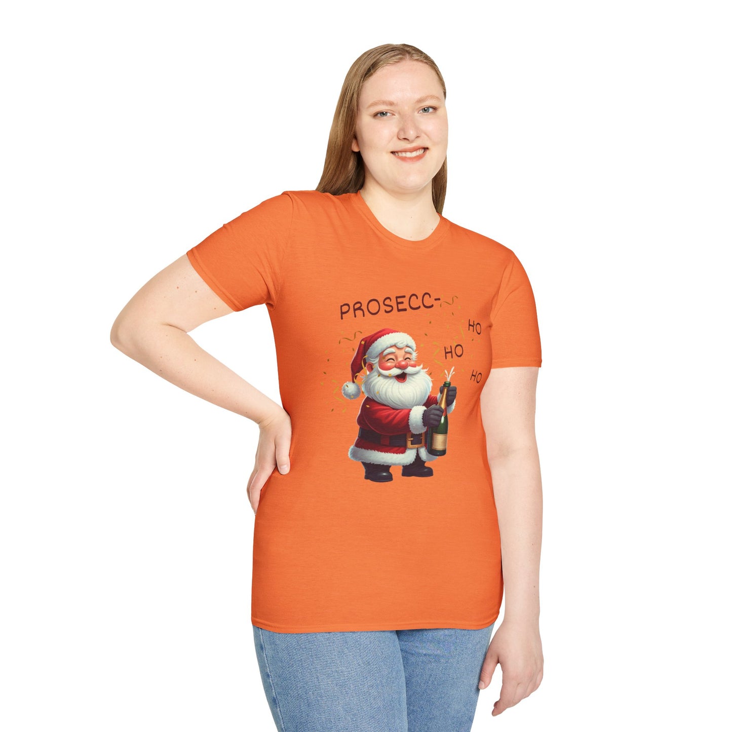 Prosecco-ho-ho-ho: Santa’s Bubbly Celebration T-Shirt