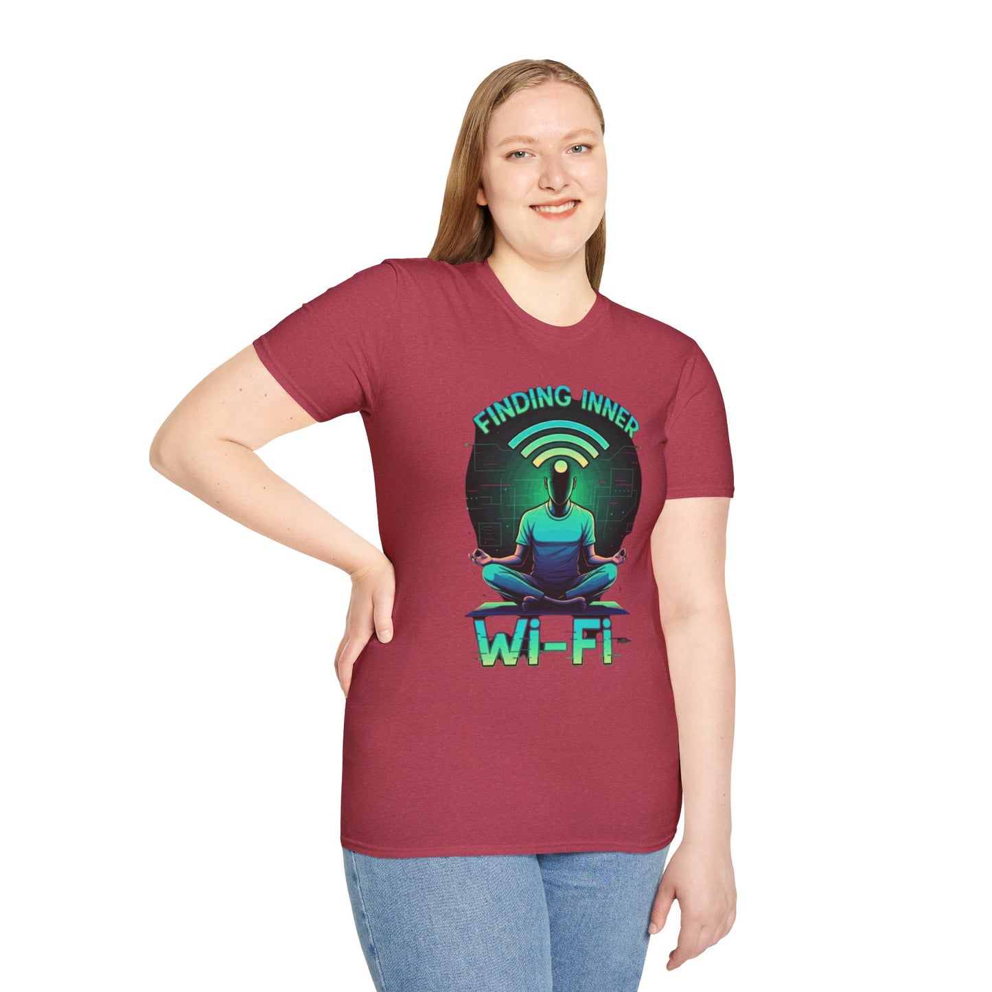 Zen Connection: Finding Inner Wi-Fi T-Shirt