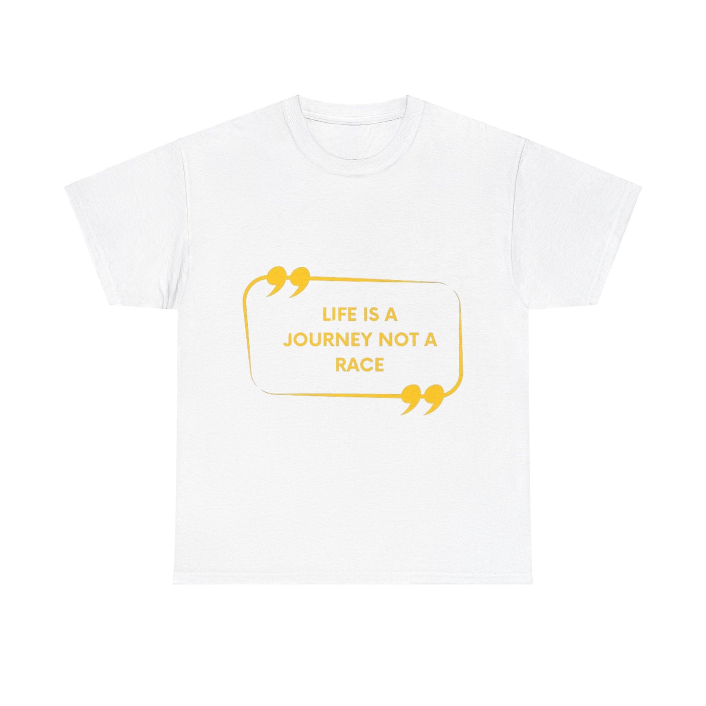 Life is a journey Unisex Heavy Cotton Tee