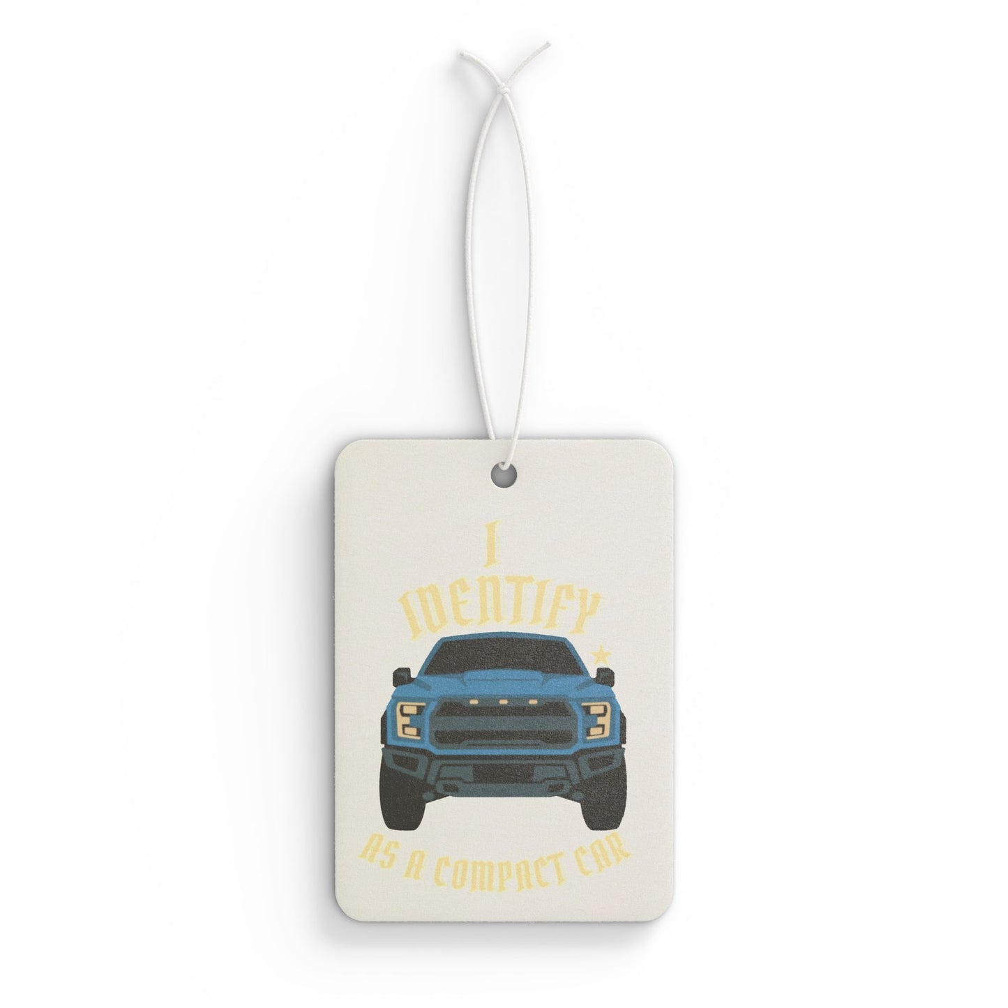 Compact Pretender: Funny Truck Air Freshener