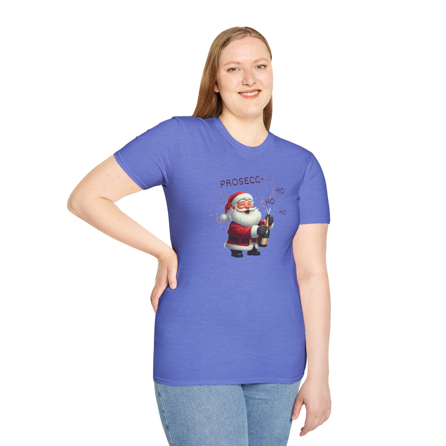 Prosecco-ho-ho-ho: Santa’s Bubbly Celebration T-Shirt