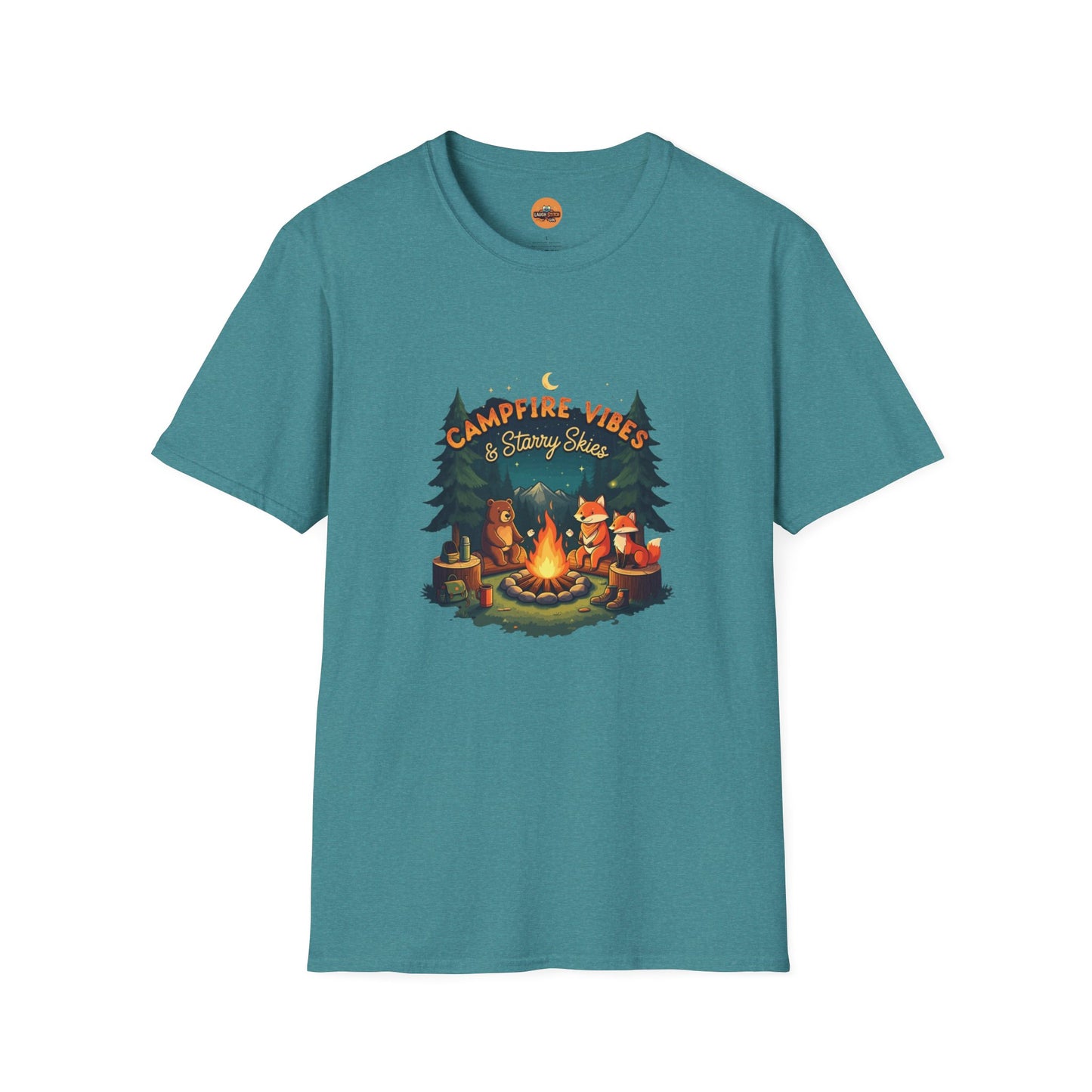 Fireside Fun: Campfire & Starry Skies Tee