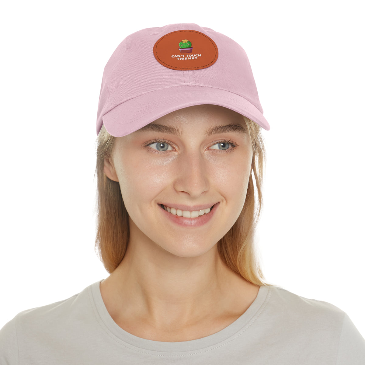 Can't Touch This Dad Hat with Leather Patch