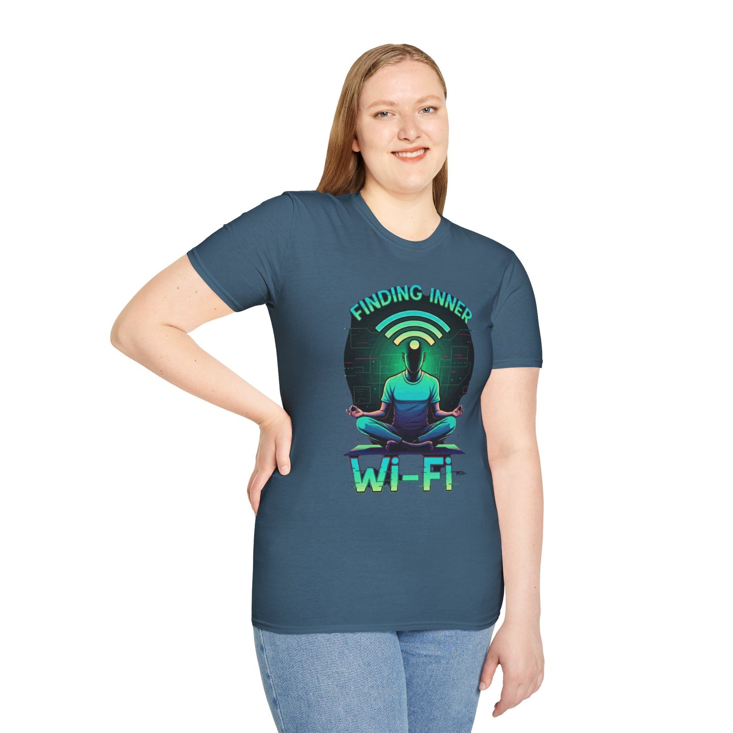 Zen Connection: Finding Inner Wi-Fi T-Shirt