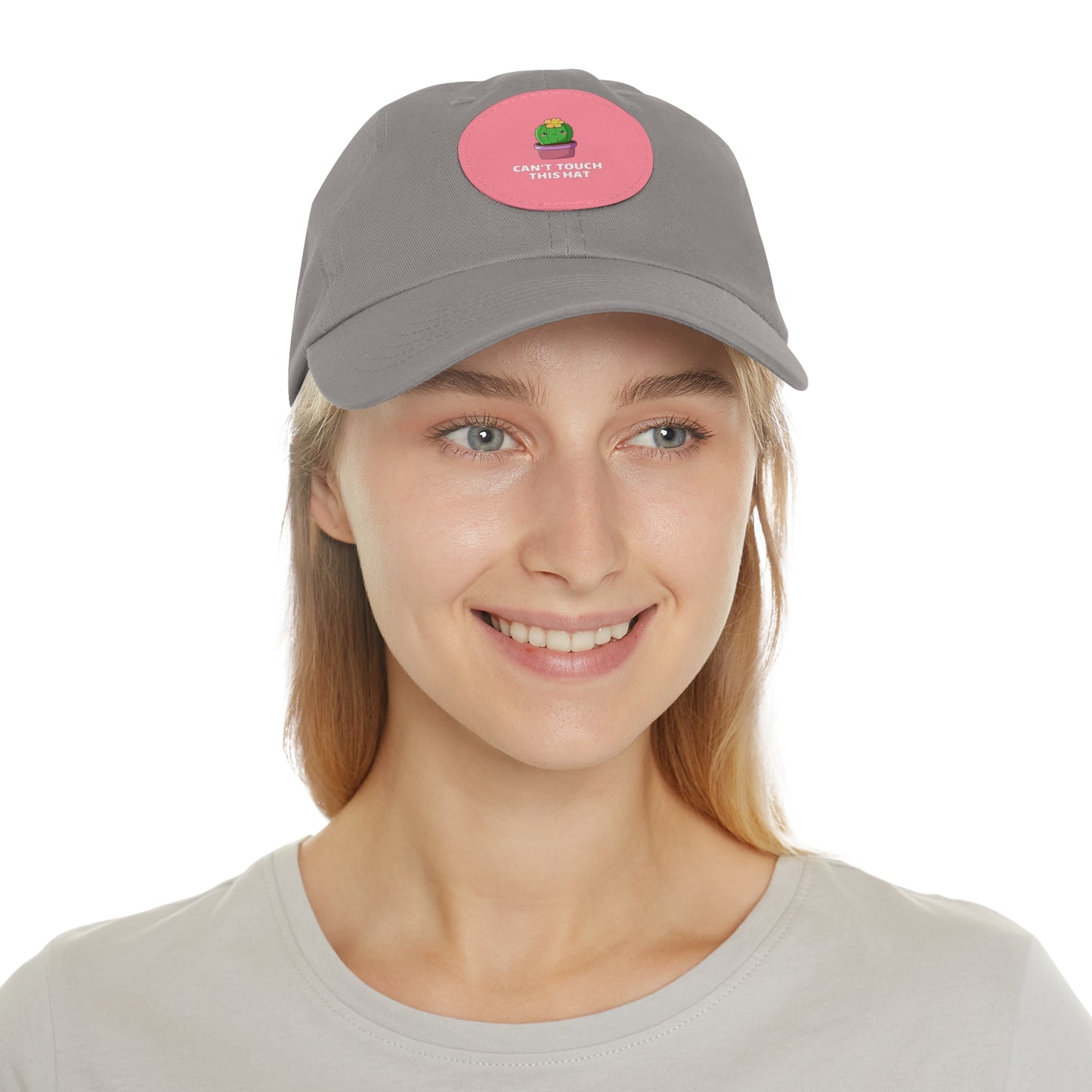 Can't Touch This Dad Hat with Leather Patch