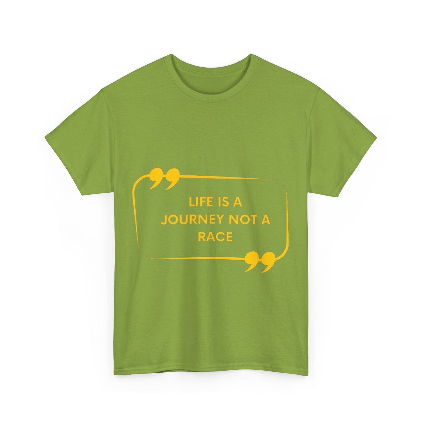 Life is a journey Unisex Heavy Cotton Tee