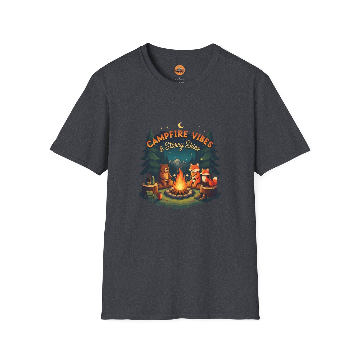 Fireside Fun: Campfire & Starry Skies Tee