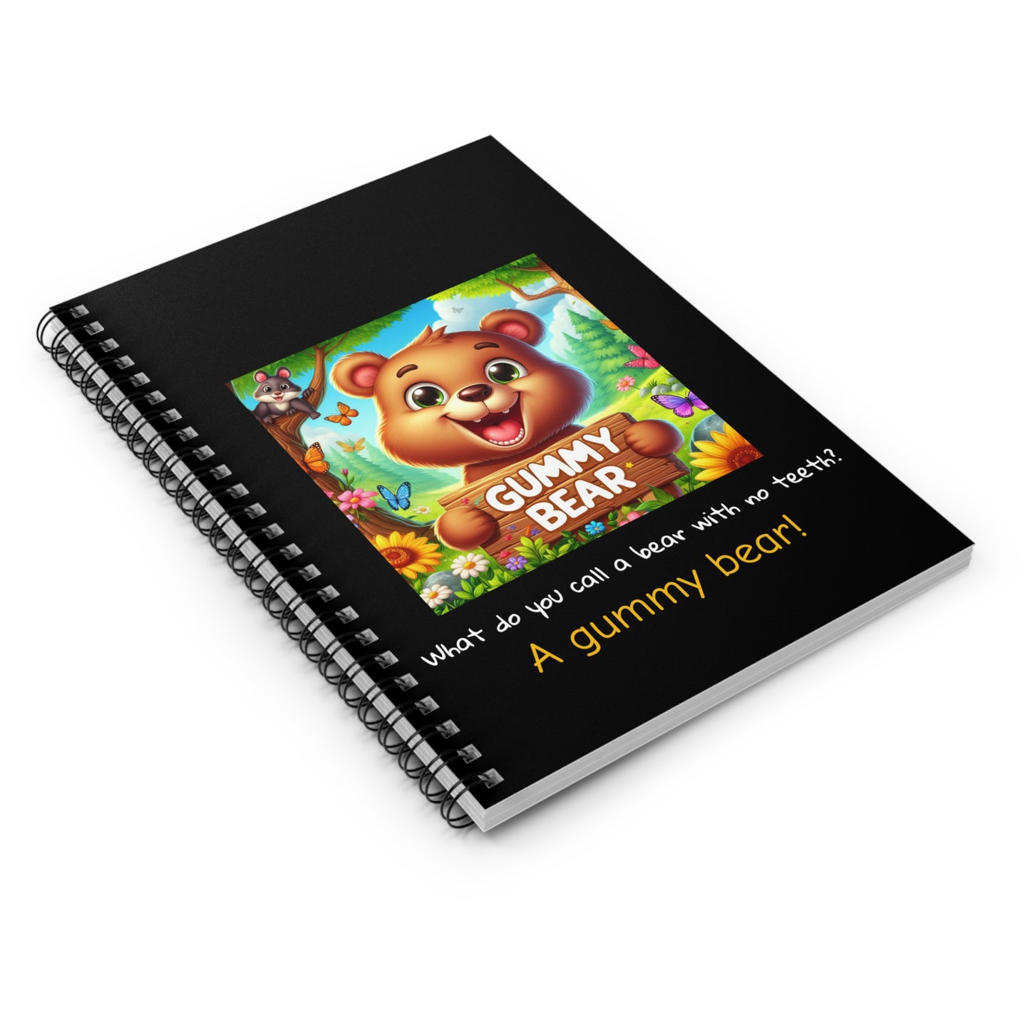 Giggle Pages: Fun & Jokes Notebooks - Gummy Bear