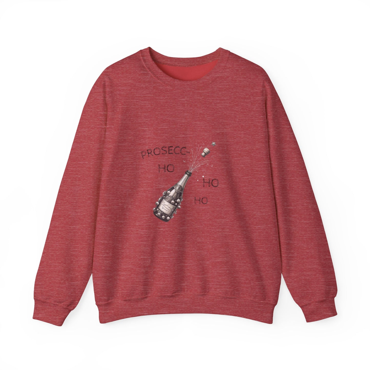 Prosecco-ho-ho-ho: Holiday Cheer Sweatshirt