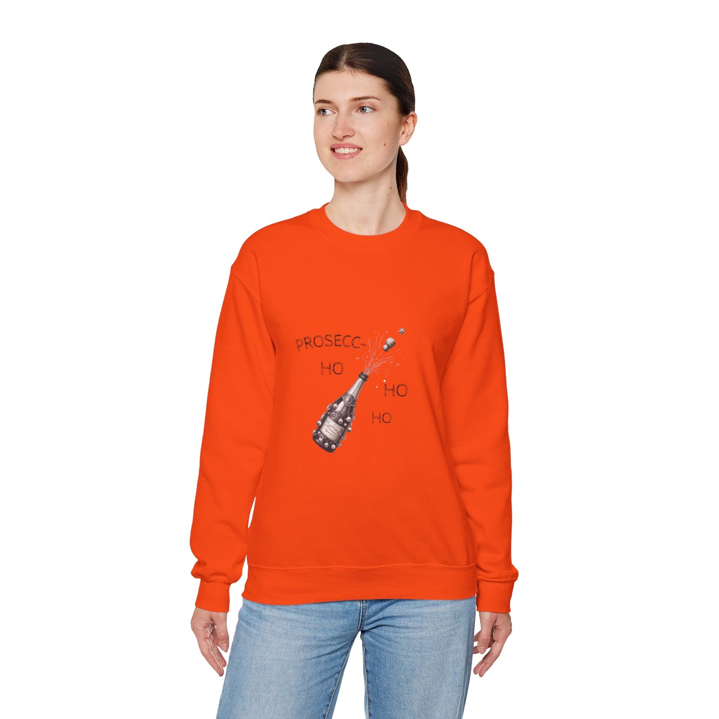 Prosecco-ho-ho-ho: Holiday Cheer Sweatshirt