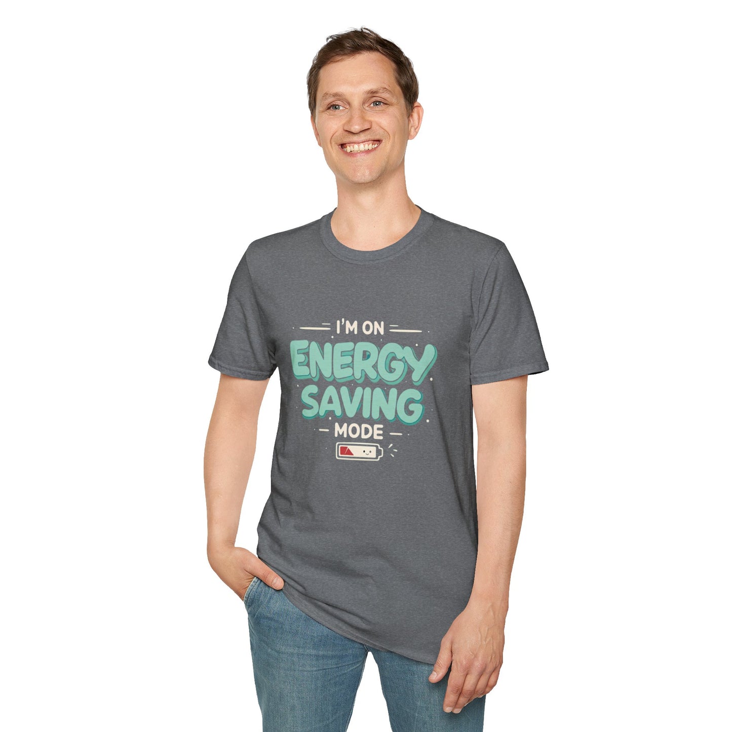 Power Down: Energy Saving Mode Activated T-Shirt