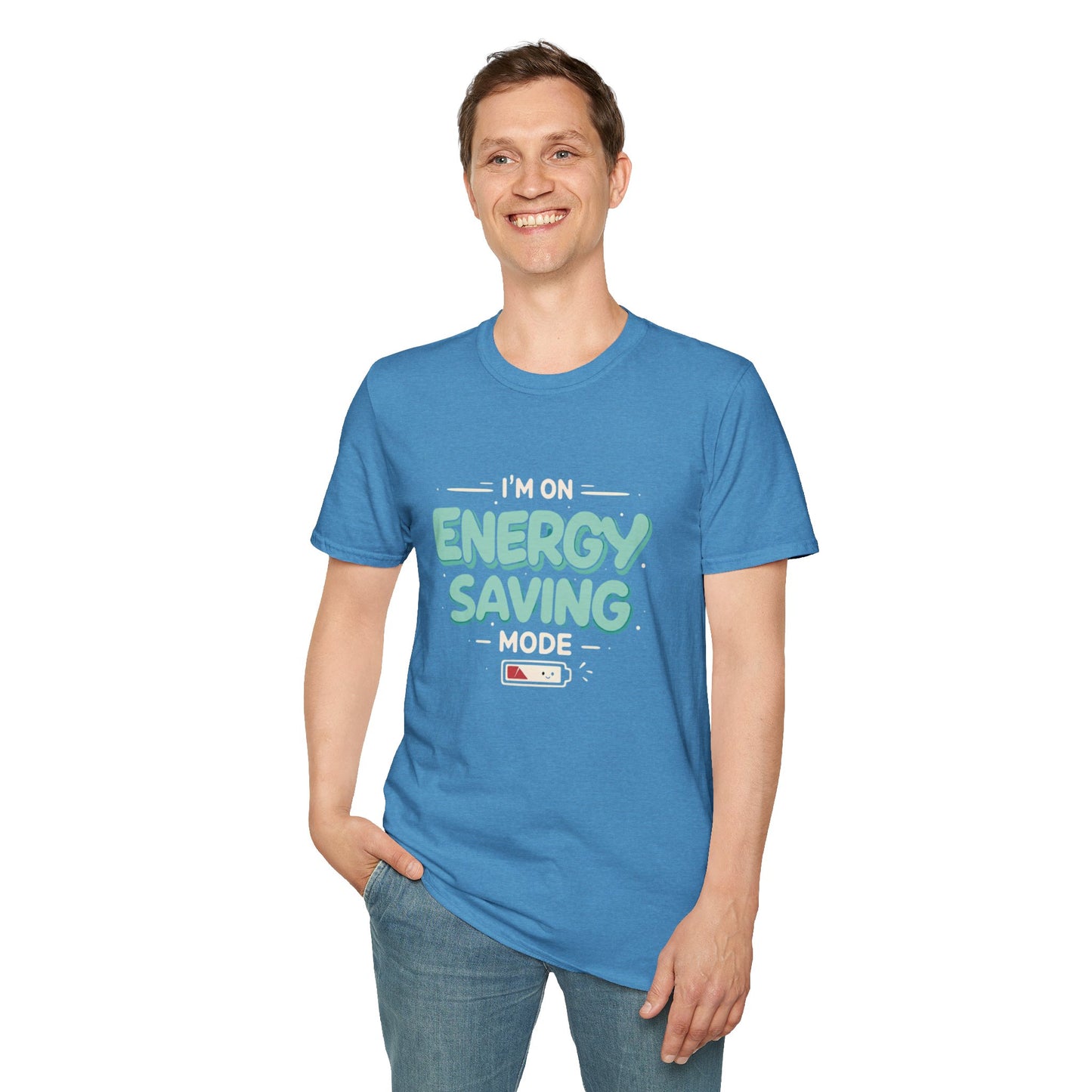 Power Down: Energy Saving Mode Activated T-Shirt