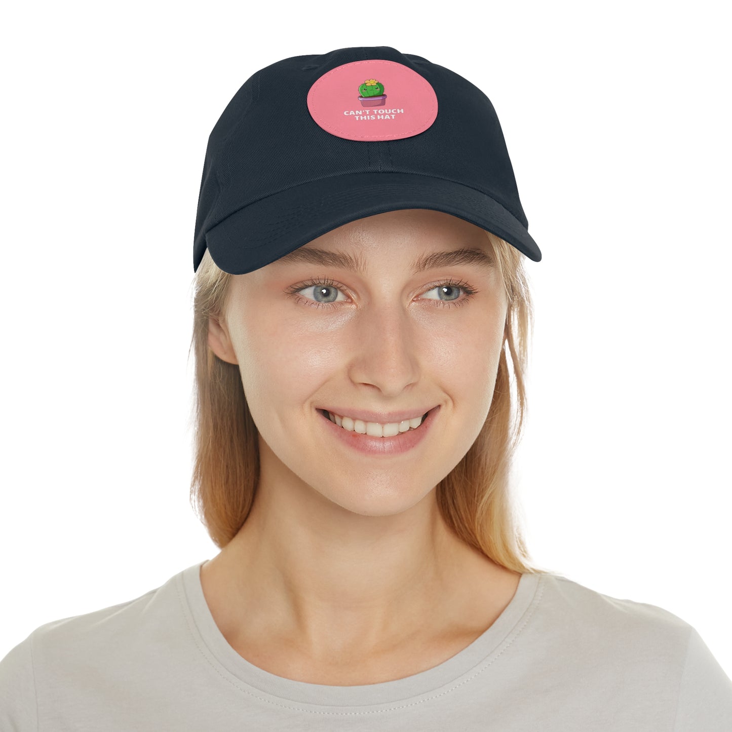 Can't Touch This Dad Hat with Leather Patch
