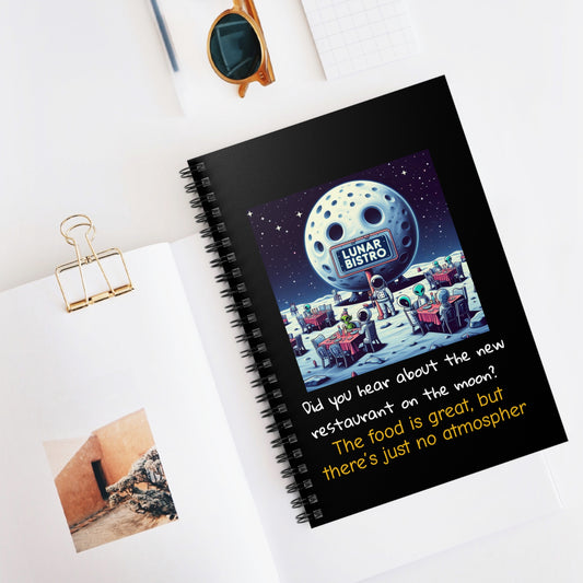 Giggle Pages: Fun & Jokes Notebooks - Moon Restaurant