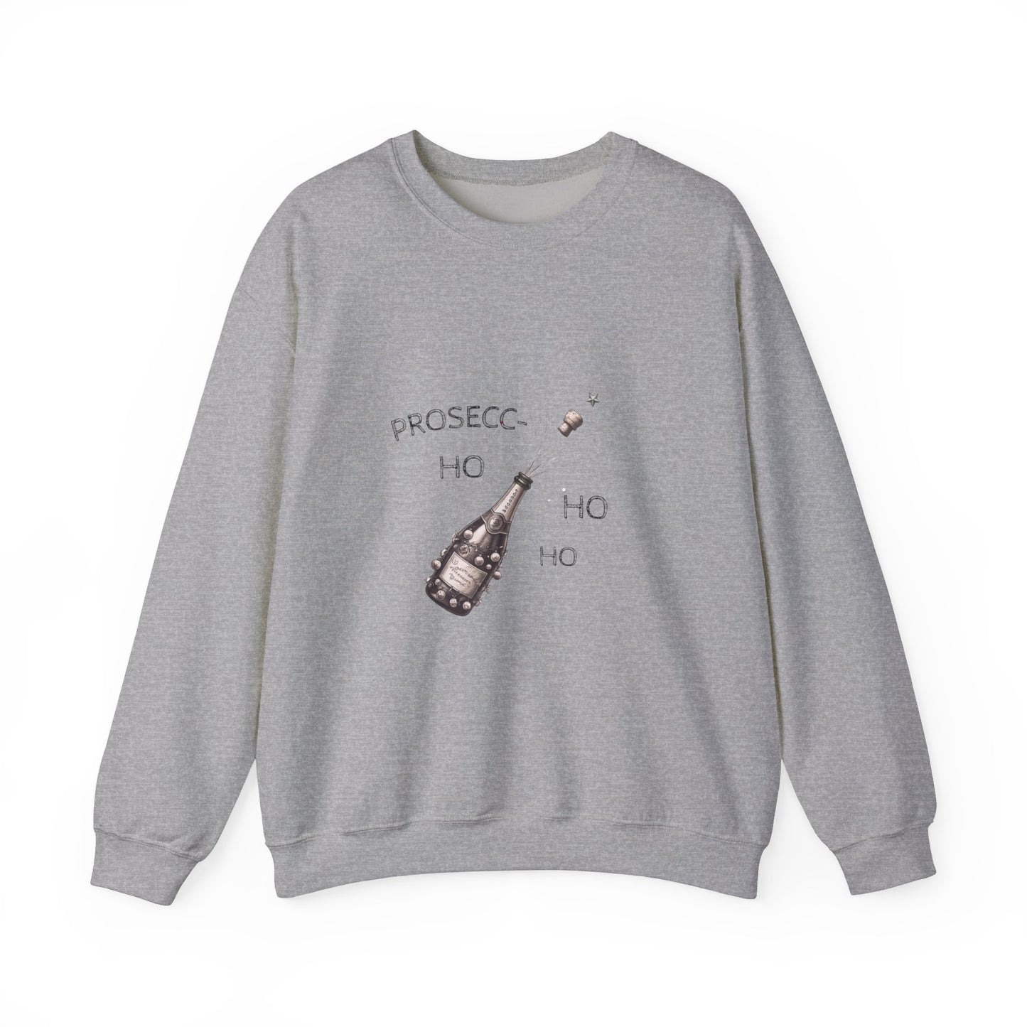 Prosecco-ho-ho-ho: Holiday Cheer Sweatshirt