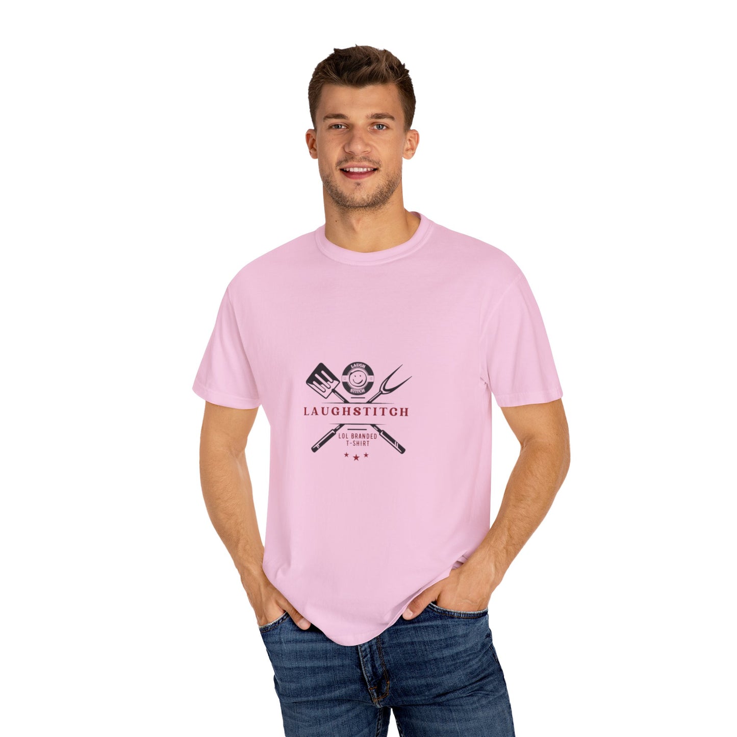 Laugh Stitch LOL Branded Unisex T-Shirt - Laugh Out Loud Fashion