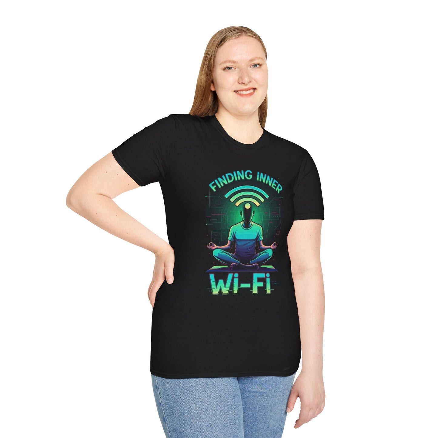 Zen Connection: Finding Inner Wi-Fi T-Shirt