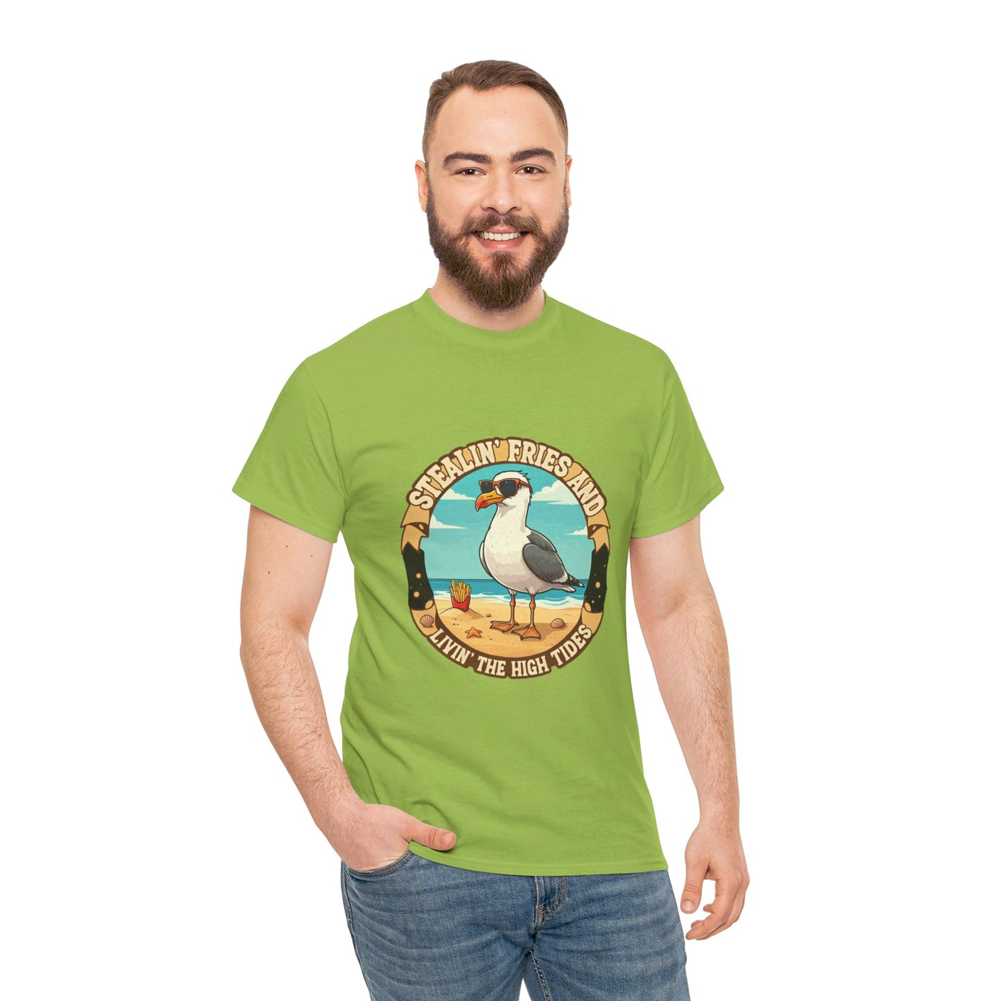 Beach Bandit: Fries and Tides Tee