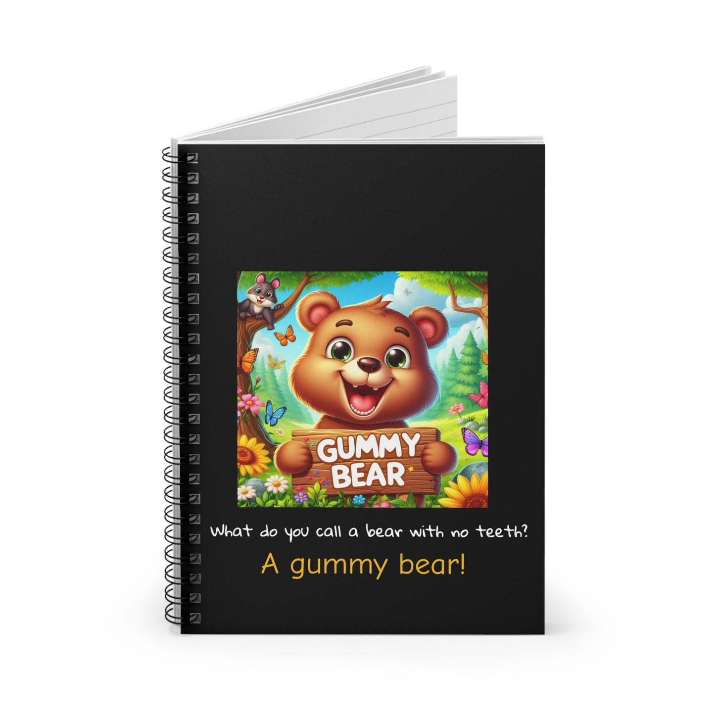 Giggle Pages: Fun & Jokes Notebooks - Gummy Bear