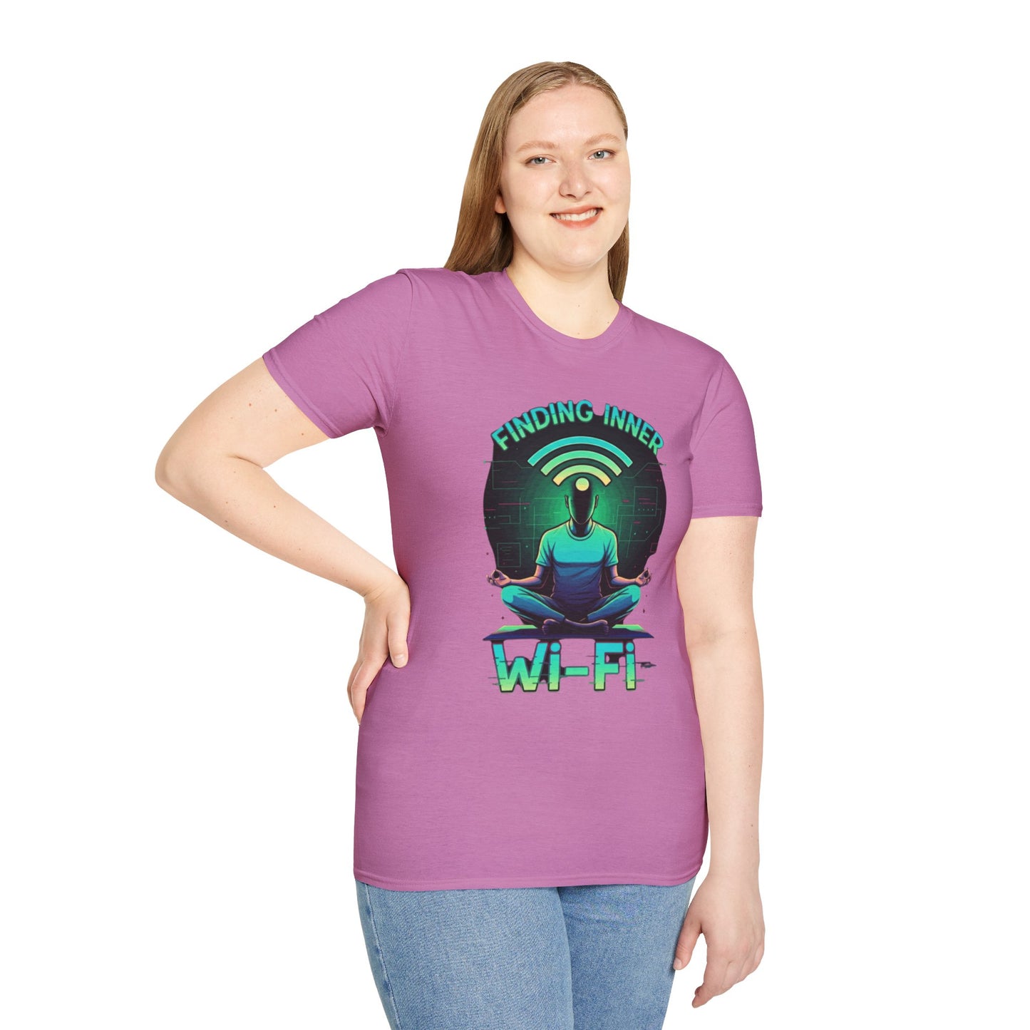 Zen Connection: Finding Inner Wi-Fi T-Shirt