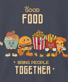 Snack Squad: Unite Over Good Food Tee