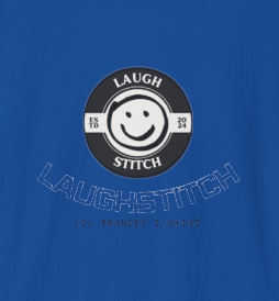 Laugh Stitch LOL Branded Unisex Softstyle T-Shirt - Laugh Out Loud Fashion