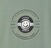 Laugh Stitch LOL Branded Unisex Softstyle T-Shirt - Laugh Out Loud Fashion