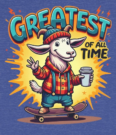 Legendary Goat: Ultimate Fun Shirt