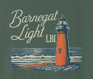 Coastal Guide: Barnegat Light LBI Tee