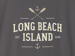 Nautical Heritage: LBI Classic Oars Tee