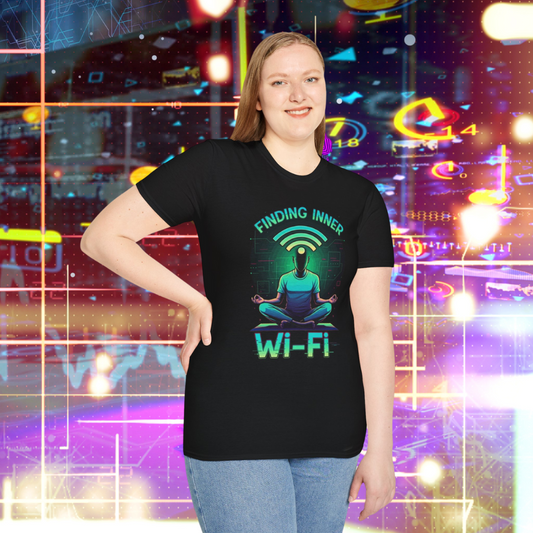 Zen Connection: Finding Inner Wi-Fi T-Shirt